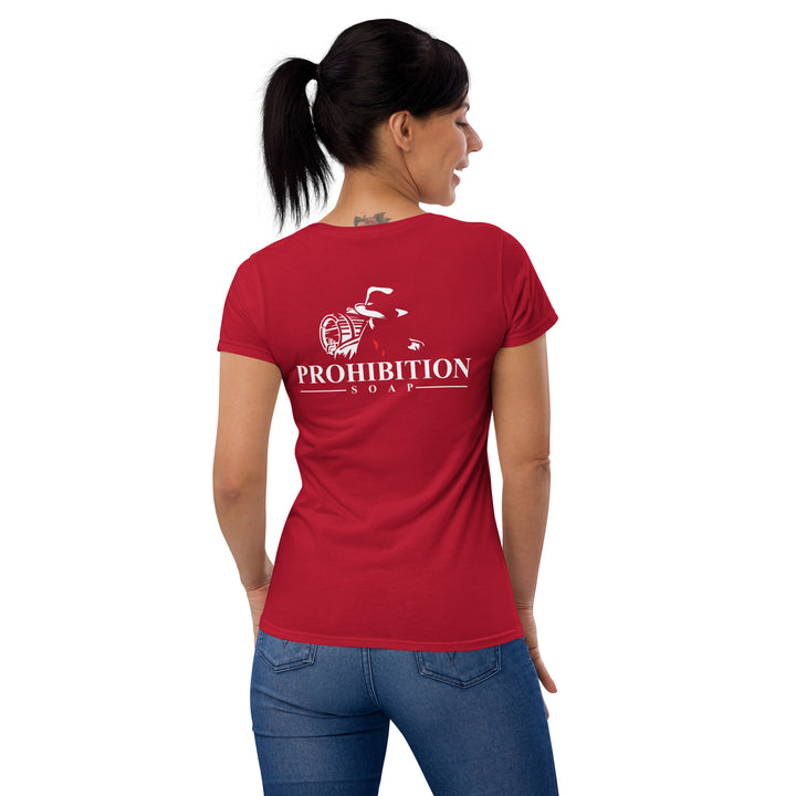 Women's Classic Prohibition Soap Logo Fitted T-shirt