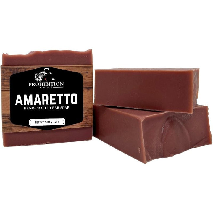 Amaretto Soap Sample - prohibitionsoap.com