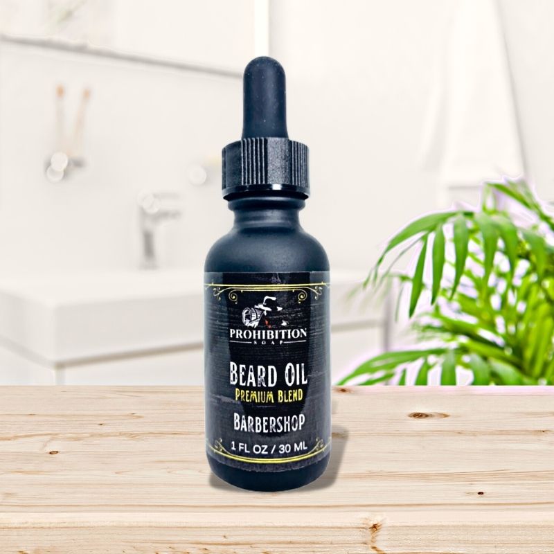 Barbershop Beard Oil - prohibitionsoap.com