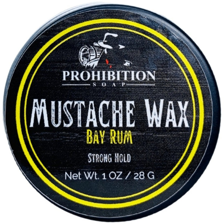 Bay Rum Mustache Wax - prohibitionsoap.com