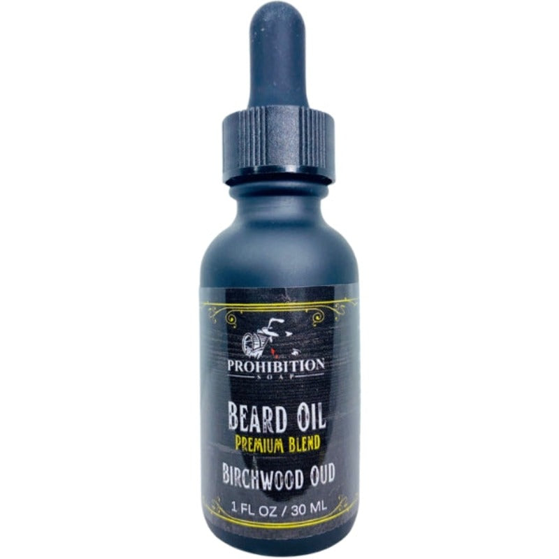 Birchwood Oud Beard Oil - prohibitionsoap.com