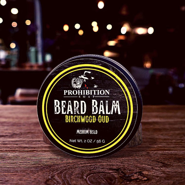 Birchwood Oud Beard Balm - prohibitionsoap.com