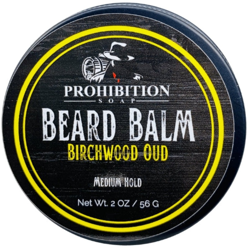 Birchwood Oud Beard Balm - prohibitionsoap.com