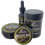 Bourbon and Vanilla Beard Butter - prohibitionsoap.com
