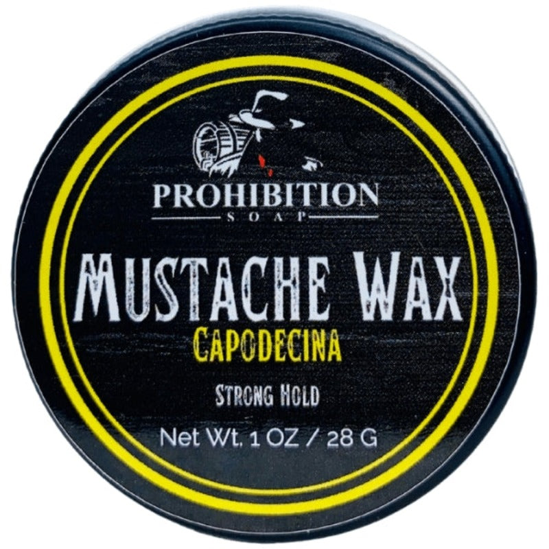 Capodecina Mustache Wax - prohibitionsoap.com