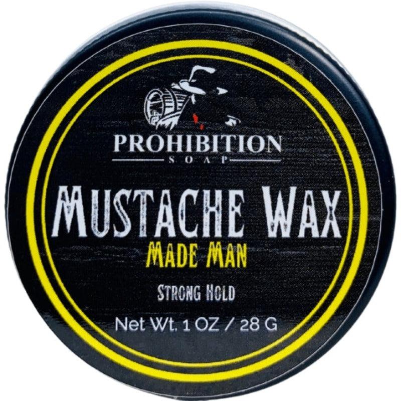 Made Man Mustache Wax - prohibitionsoap.com