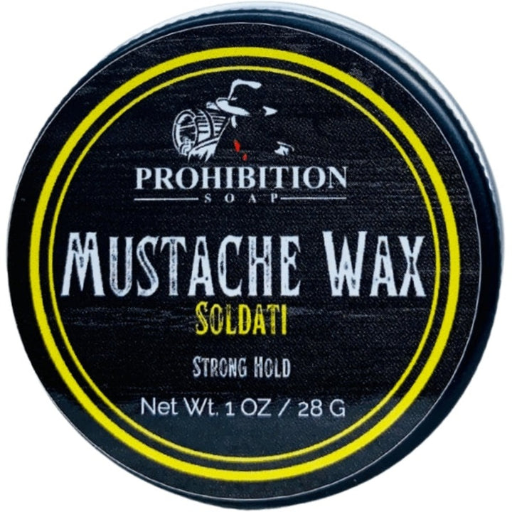 Soldati Mustache Wax - prohibitionsoap.com