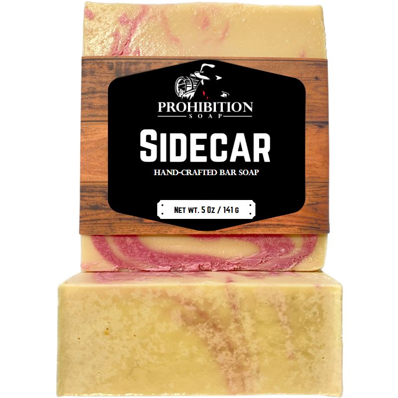 Sidecar bar soap - prohibitionsoap.com