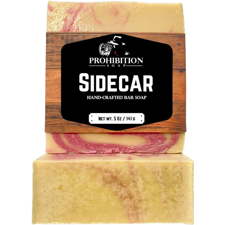 Sidecar bar soap - prohibitionsoap.com